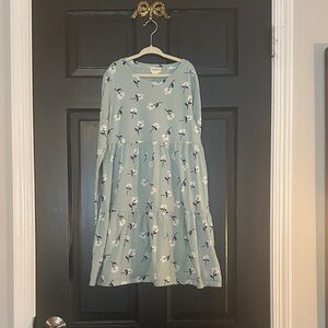 ❤️FINAL❤️ Crewcuts Blue Floral Dress